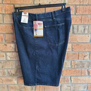 Men's Wrangler Five Star Premium 5-pocket Relaxed Denim Shorts Blue Size 46